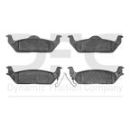Dynamite Friction 1552-1012-00 Disc Brake Pad Set - Rear - view 1