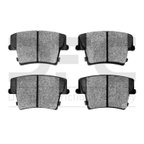 Dynamite Friction 1552-1057-00 Disc Brake Pad Set - Rear - view 1