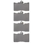 Dynamite Friction 1552-1118-00 Disc Brake Pad Set - Front - view 3