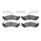 Dynamite Friction 1552-1158-00 Disc Brake Pad Set - Front - view 1