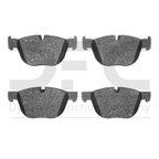 Dynamite Friction 1552-1294-00 Disc Brake Pad Set - Front - view 1
