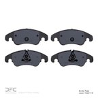 Dynamite Friction 1552-1322-10 Disc Brake Pad Set - Front - view 2