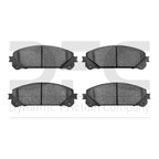Dynamite Friction 1552-1324-00 Disc Brake Pad Set - Front - view 1