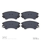 Dynamite Friction 1552-1404-00 Disc Brake Pad Set - Front - view 2
