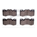 Dynamite Friction 1552-1426-00 Disc Brake Pad Set - Front - view 1