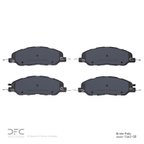 Dynamite Friction 1552-1463-00 Disc Brake Pad Set - Front - view 2