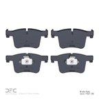 Dynamite Friction 1552-1561-00 Disc Brake Pad Set - Front - view 2