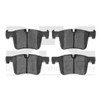 Dynamite Friction 1552-1561-00 Disc Brake Pad Set - Front - view 1