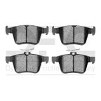 Dynamite Friction 1552-1761-00 Disc Brake Pad Set - Rear - view 1