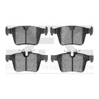 Dynamite Friction 1552-1821-00 Disc Brake Pad Set - Rear - view 1
