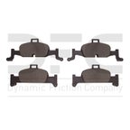 Dynamite Friction 1552-1897-00 Disc Brake Pad Set - Front - view 1