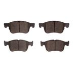 Dynamite Friction 1552-2300-00 Disc Brake Pad Set - Front - view 1