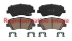 Dynamite Friction 1552-2398-02 Disc Brake Pad Set - Front - view 2
