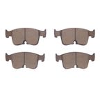 Dynamite Friction 1552-2438-00 Disc Brake Pad Set - Front - view 1