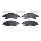 Dynamite Friction 1553-1019-00 Disc Brake Pad Set - Front - view 2