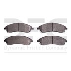 Dynamite Friction 1553-1019-00 Disc Brake Pad Set - Front - view 1