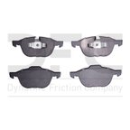 Dynamite Friction 1553-1044-00 Disc Brake Pad Set - Front - view 2