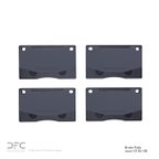 Dynamite Friction 1600-0135-00 Disc Brake Pad Set - Front - view 2
