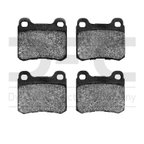 Dynamite Friction 1600-0335-00 Disc Brake Pad Set - Rear - view 1
