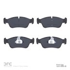 Dynamite Friction 1600-0558-00 Disc Brake Pad Set - Front - view 2