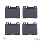 Dynamite Friction 1600-0577-00 Disc Brake Pad Set - Front - view 2