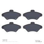 Dynamite Friction 1600-0600-00 Disc Brake Pad Set - Front - view 2