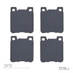 Dynamite Friction 1600-0603-00 Disc Brake Pad Set - Rear - view 2