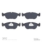 Dynamite Friction 1600-0618-00 Disc Brake Pad Set - Front - view 2