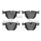 Dynamite Friction 1600-0683-10 Disc Brake Pad Set - Rear - view 1