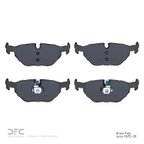 Dynamite Friction 1600-0692-00 Disc Brake Pad Set - Rear - view 2