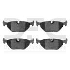 Dynamite Friction 1600-0692-00 Disc Brake Pad Set - Rear - view 1