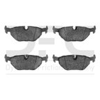 Dynamite Friction 1600-0692-10 Disc Brake Pad Set - Rear - view 1