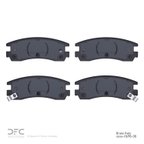Dynamite Friction 1600-0698-00 Disc Brake Pad Set - Front or Rear - view 2