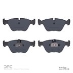 Dynamite Friction 1600-0725-00 Disc Brake Pad Set - Front - view 2