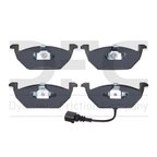 Dynamite Friction 1600-0768-00 Disc Brake Pad Set - Front - view 2