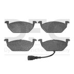 Dynamite Friction 1600-0768-00 Disc Brake Pad Set - Front - view 1