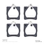 Dynamite Friction 1600-0779-00 Disc Brake Pad Set - Rear - view 2