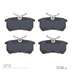 Dynamite Friction 1600-0886-00 Disc Brake Pad Set - Rear - view 2