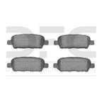 Dynamite Friction 1600-0905-00 Disc Brake Pad Set - Rear - view 1