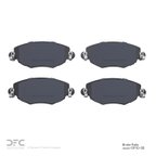 Dynamite Friction 1600-0910-00 Disc Brake Pad Set - Front - view 2