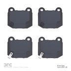 Dynamite Friction 1600-0961-00 Disc Brake Pad Set - Rear - view 2