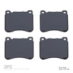 Dynamite Friction 1600-1121-00 Disc Brake Pad Set - Front - view 2