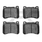 Dynamite Friction 1600-1121-00 Disc Brake Pad Set - Front - view 1