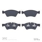 Dynamite Friction 1600-1123-00 Disc Brake Pad Set - Front - view 2