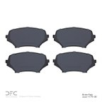 Dynamite Friction 1600-1179-00 Disc Brake Pad Set - Front - view 2