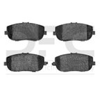 Dynamite Friction 1600-1180-00 Disc Brake Pad Set - Rear - view 1