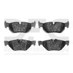 Dynamite Friction 1600-1267-00 Disc Brake Pad Set - Rear - view 1