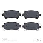 Dynamite Friction 1600-1430-00 Disc Brake Pad Set - Rear - view 2