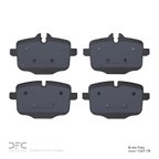 Dynamite Friction 1600-1469-00 Disc Brake Pad Set - Rear - view 2