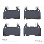 Dynamite Friction 1600-1474-00 Disc Brake Pad Set - Front - view 2